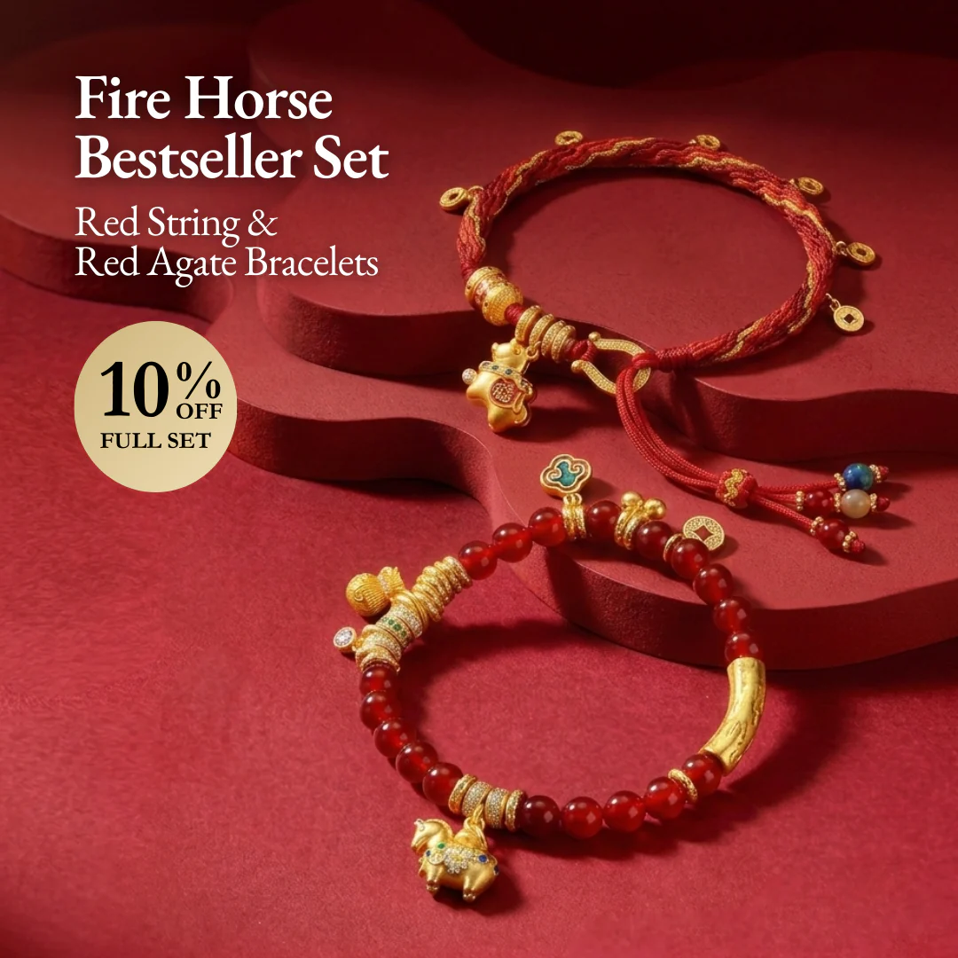 Blessing of Horse Red String Bracelet - Image 19