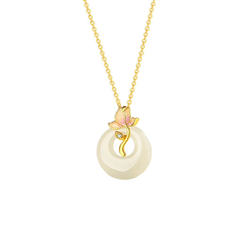 Camellia Pendant Necklace - Image 6