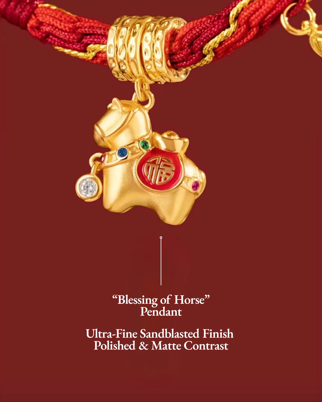 Fire Horse Prosperity Bracelet - Image 5