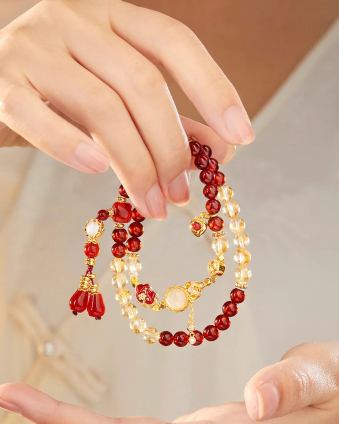 Five Blessings Dual-Loop Bracelet - Image 15