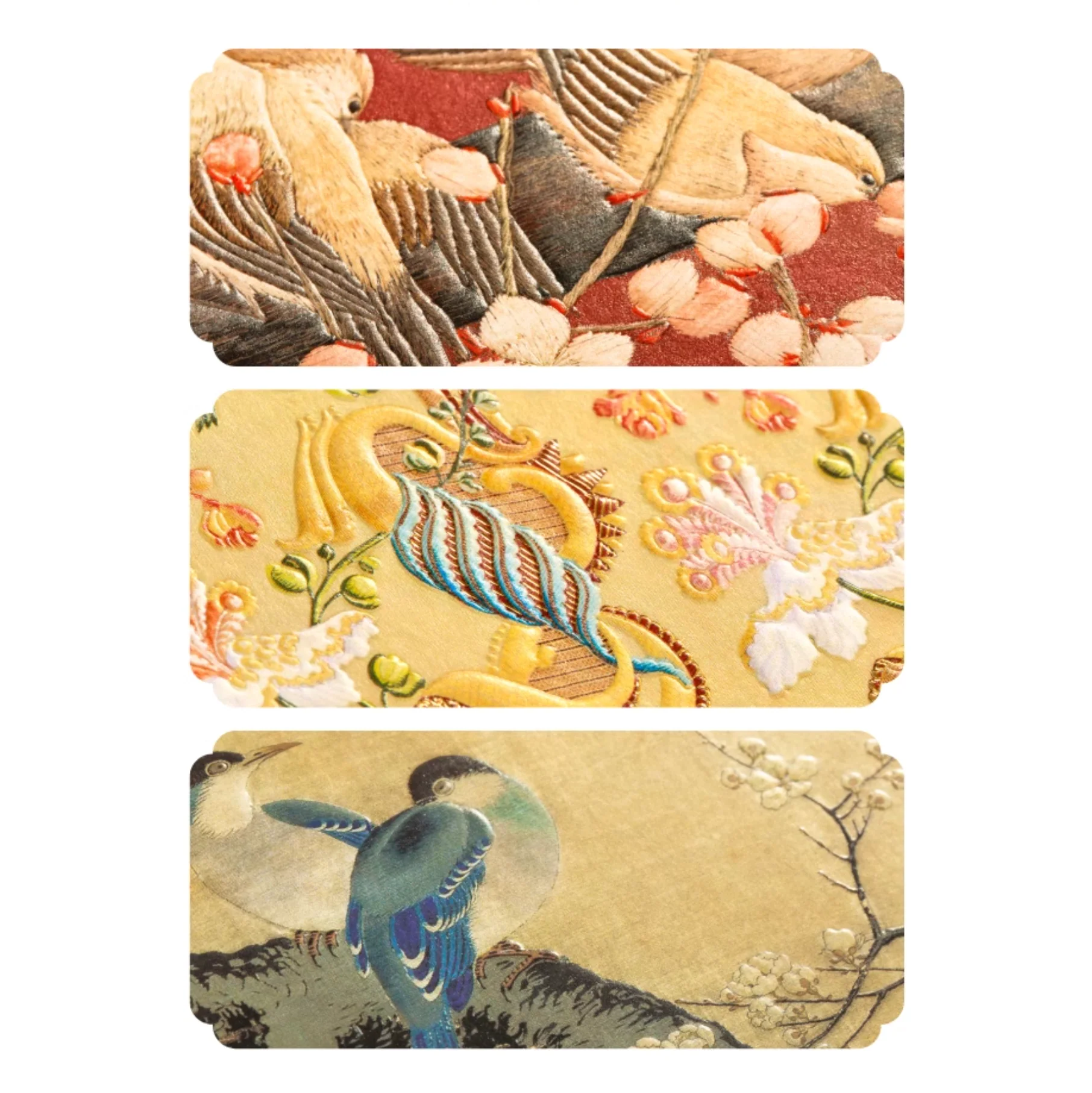 Forbidden City Historical Embroidery Greeting Cards - Image 6