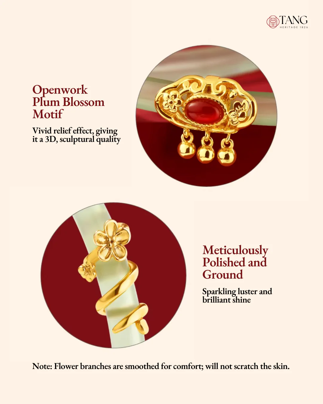 Imperial Ruyi Jade Duo Bangles - Image 4