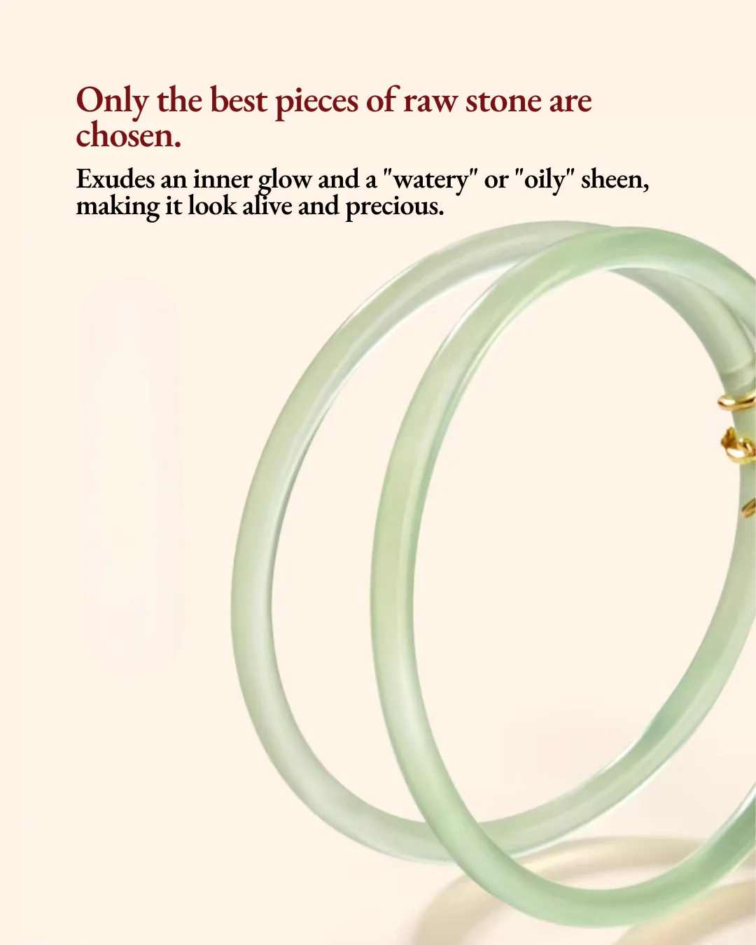 Imperial Ruyi Jade Duo Bangles - Image 7