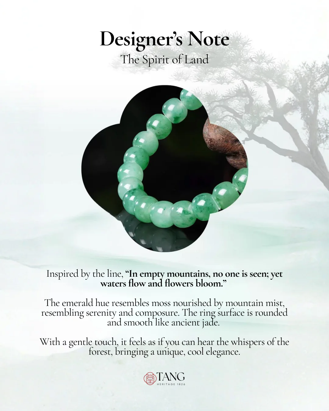 Mountain Mist African Jade Beaded Bracelet - Image 3