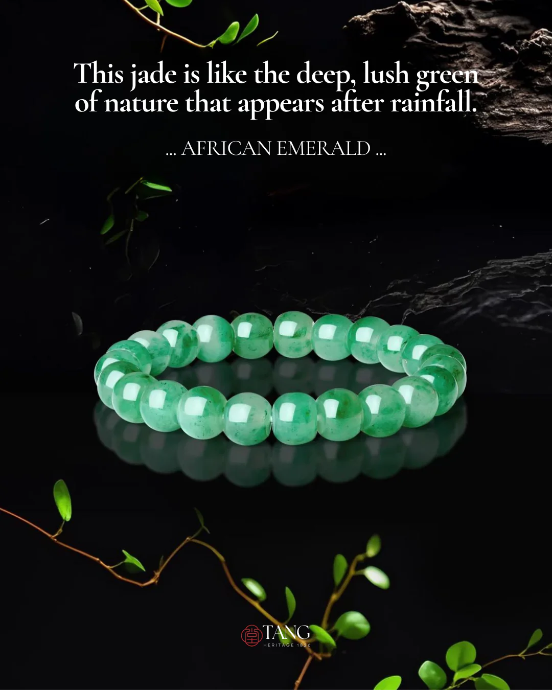 Mountain Mist African Jade Beaded Bracelet - Image 4