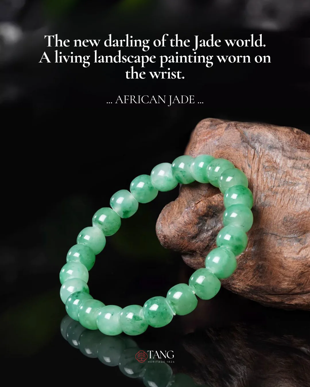 Mountain Mist African Jade Beaded Bracelet - Image 6