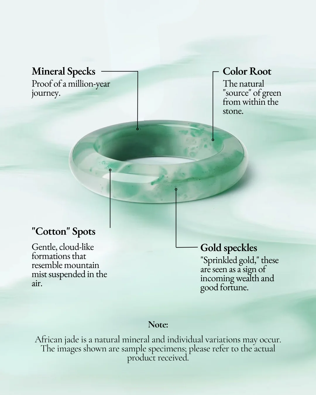 Mountain Mist African Jade Ring - Image 5