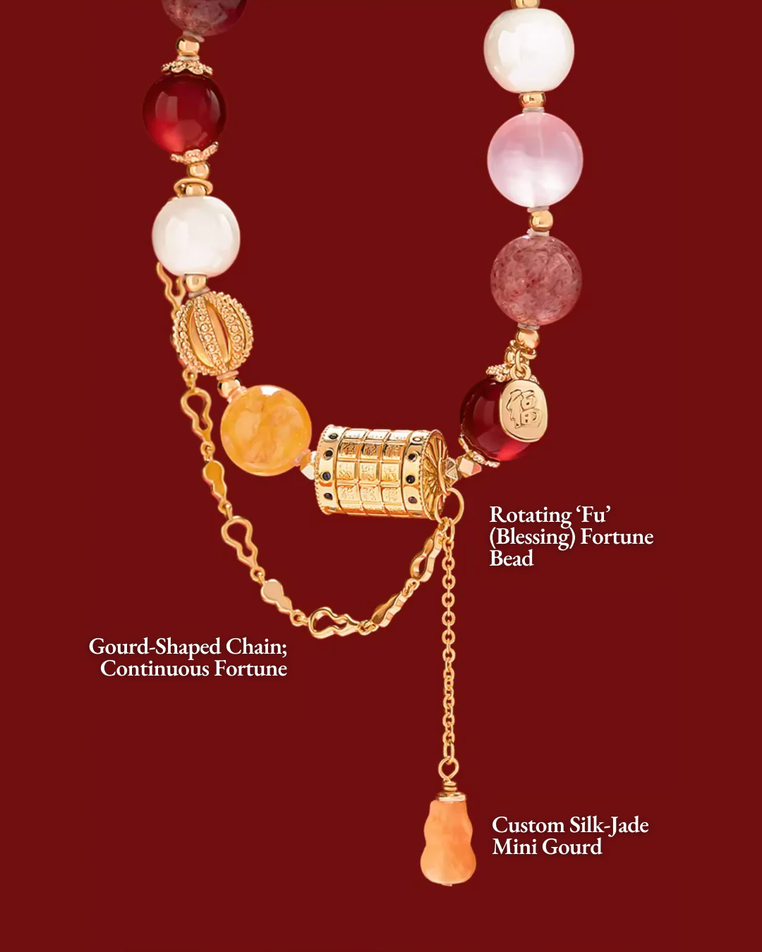 Ruyi Natural Gemstones Bracelets - Image 12