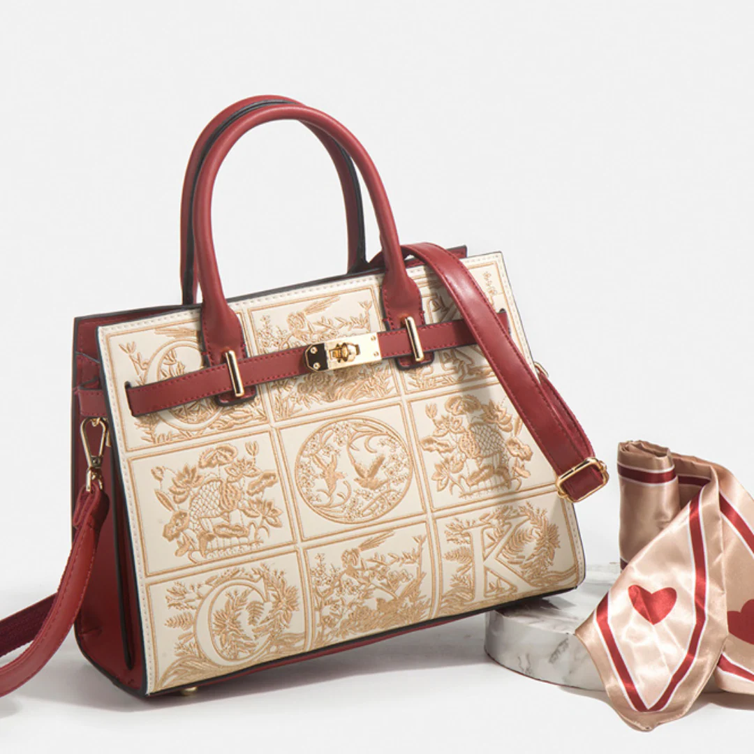Tang Red 29 Regal Tote II - Image 5