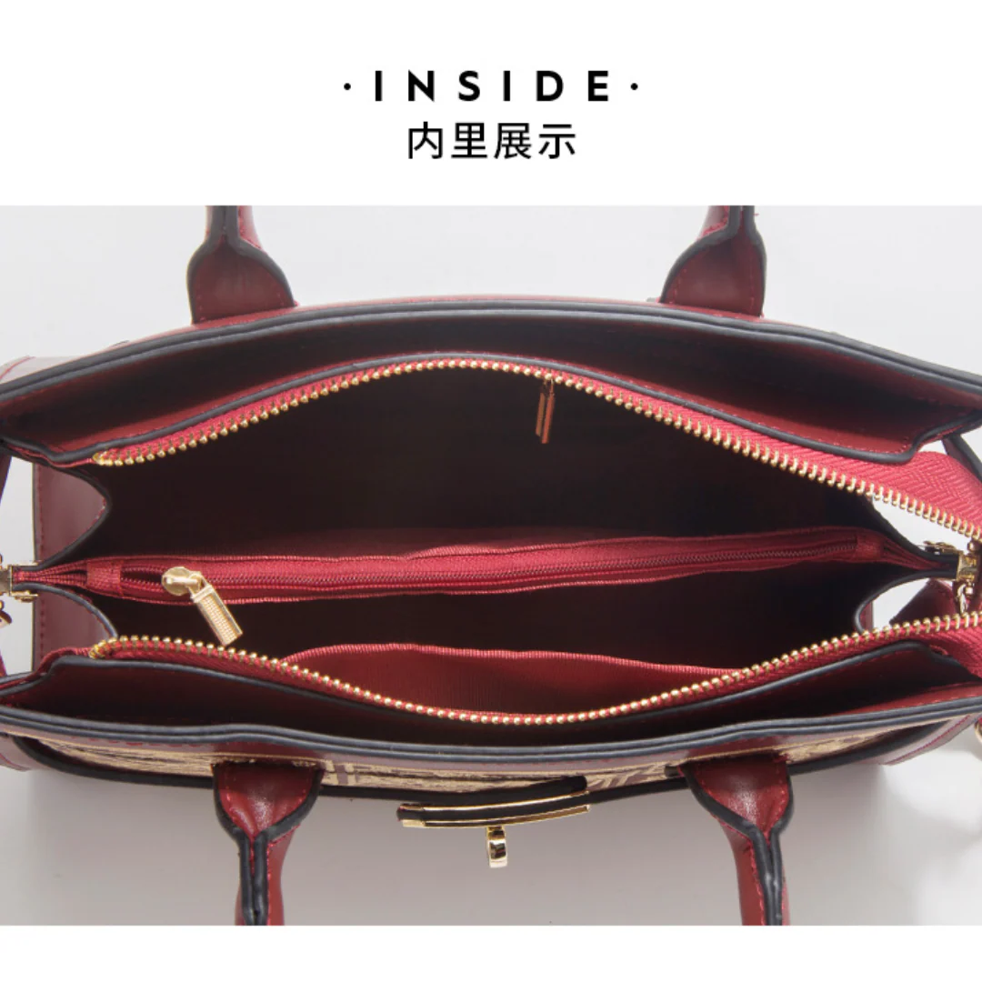 Tang Red 29 Regal Tote II - Image 7