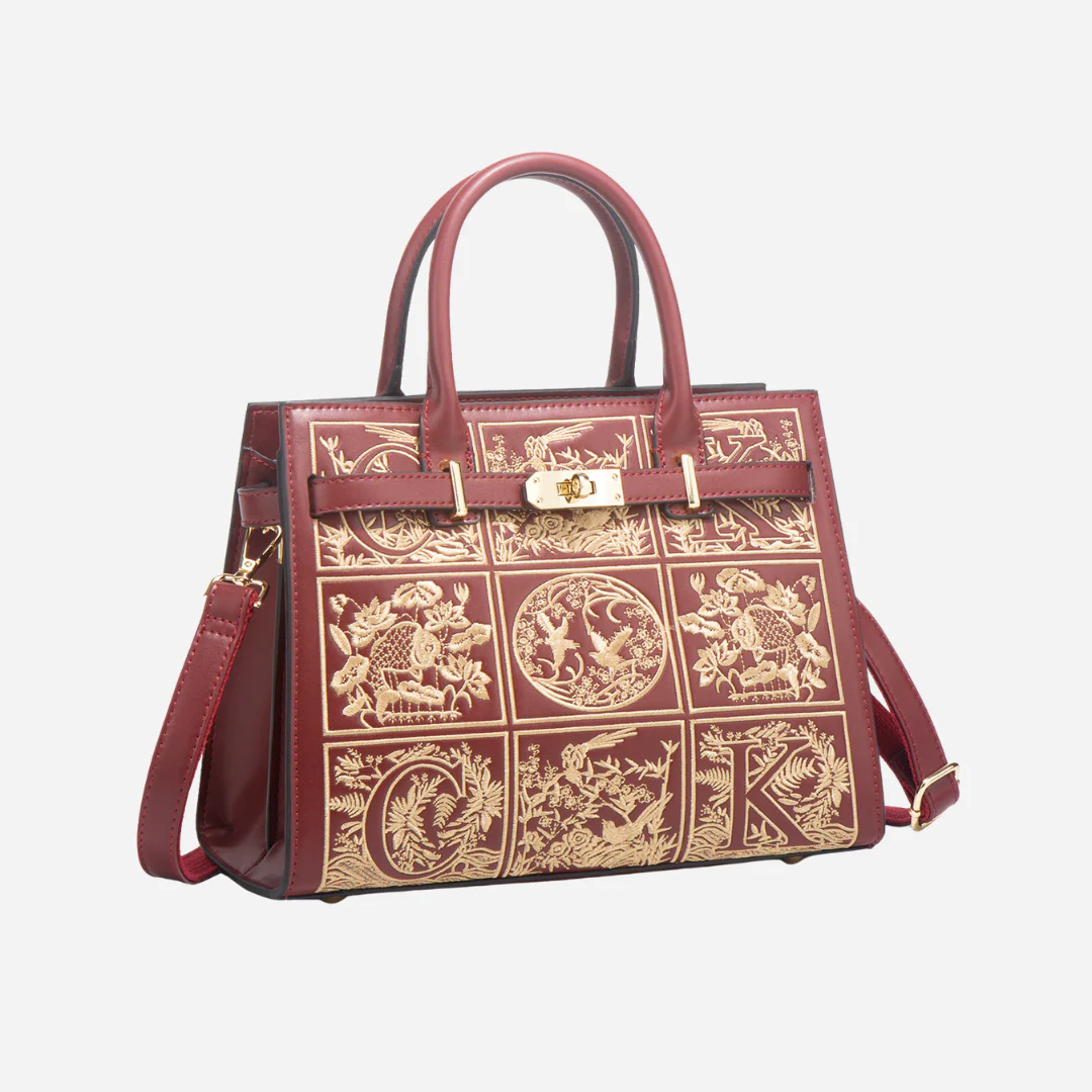 Tang Red 29 Regal Tote II - Image 9