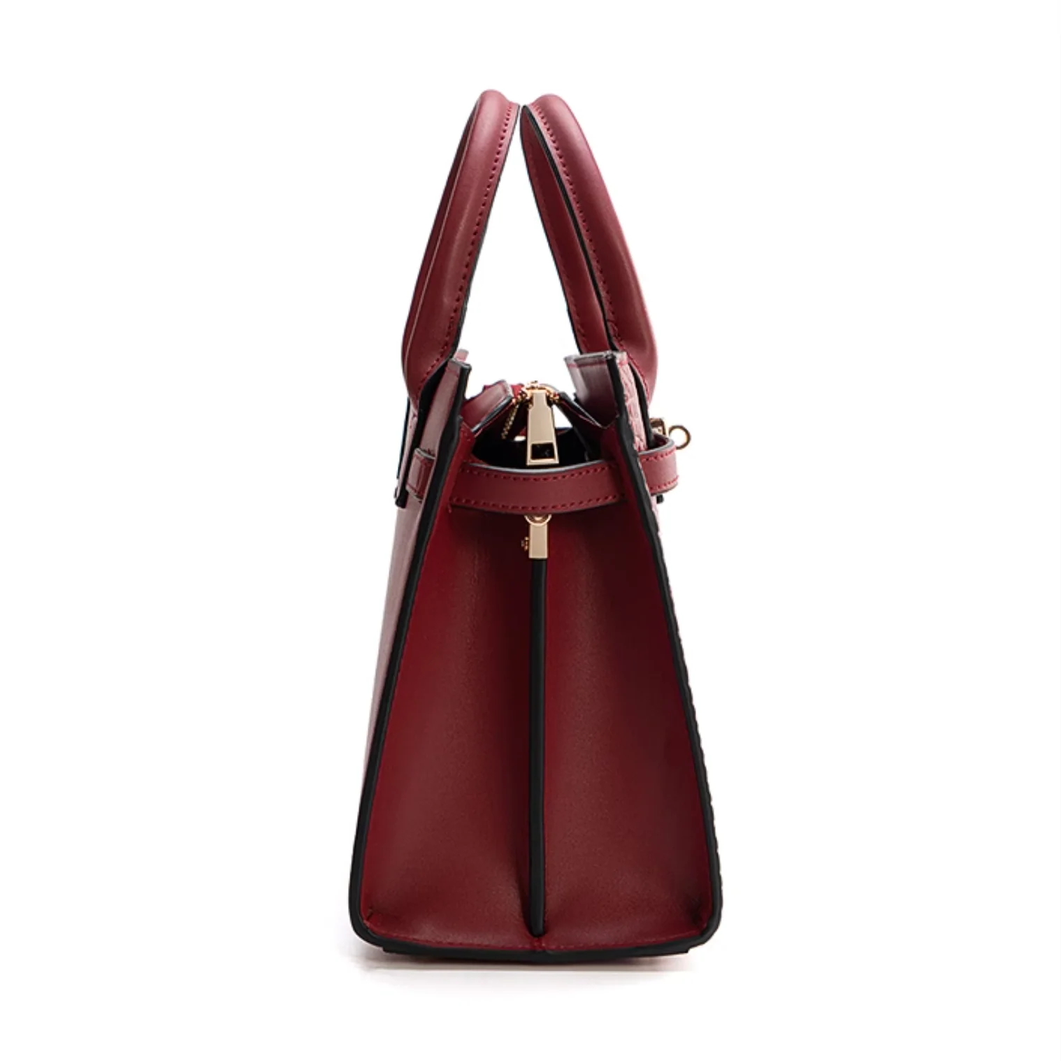 Tang Red 27 Scarlet Crocodile-Embossed Tote - Image 12