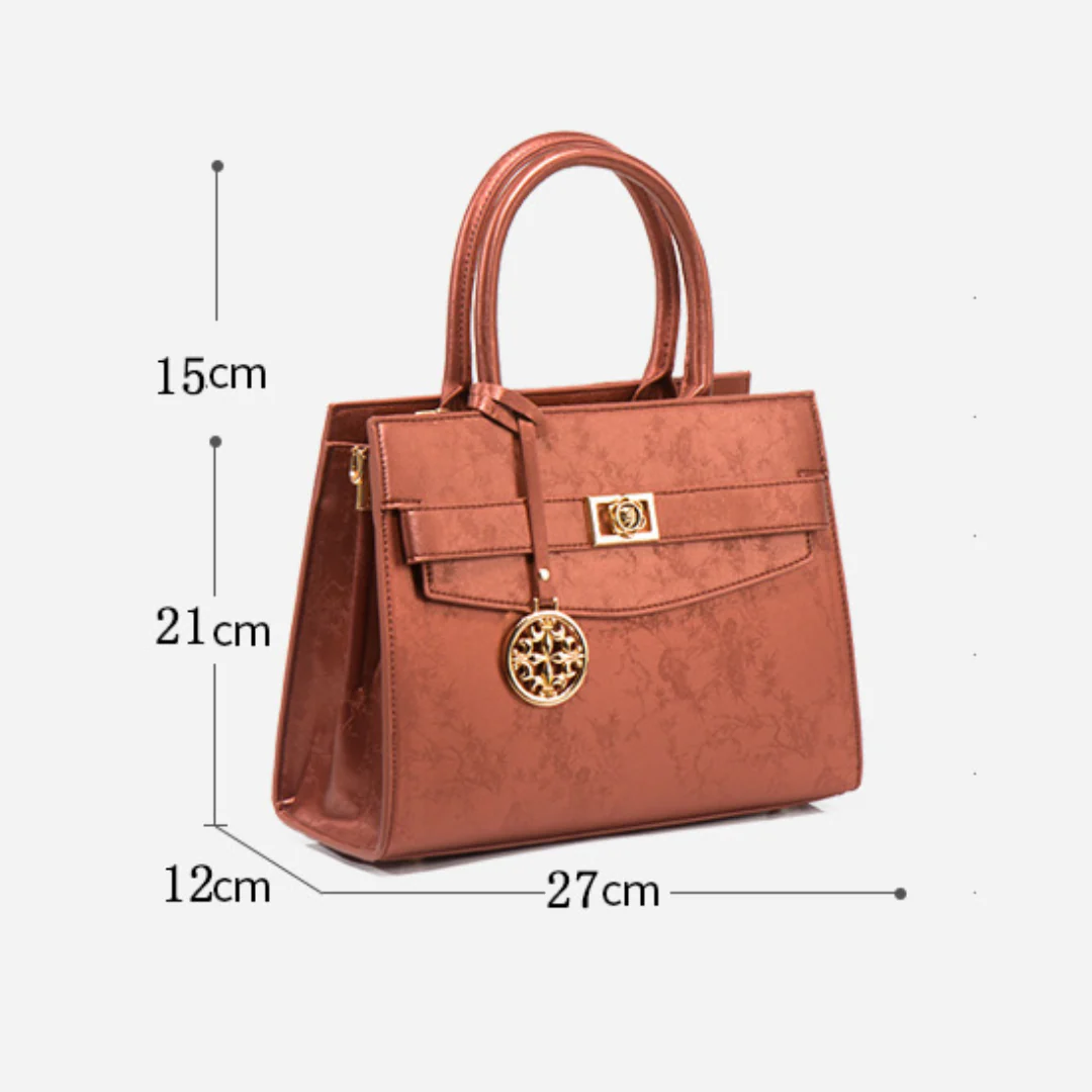 Tang Red 27 Silk Tote Bag - Image 12