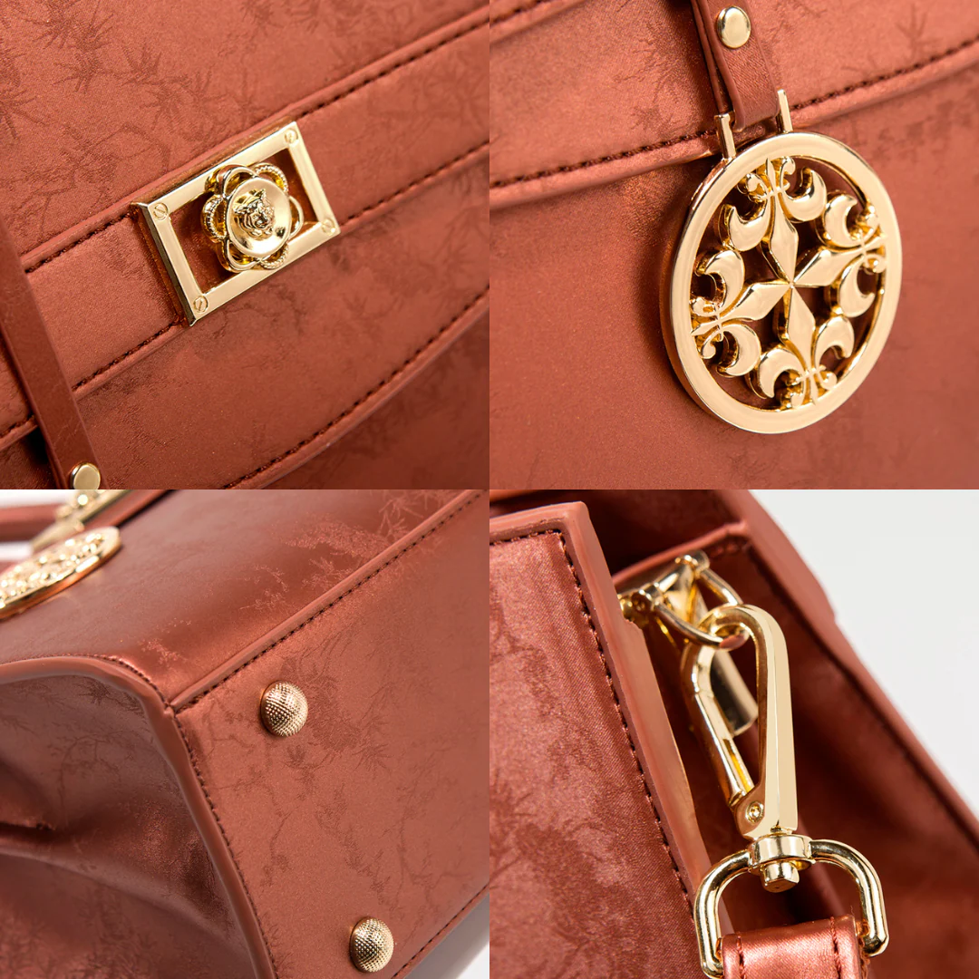 Tang Red 27 Silk Tote Bag - Image 5