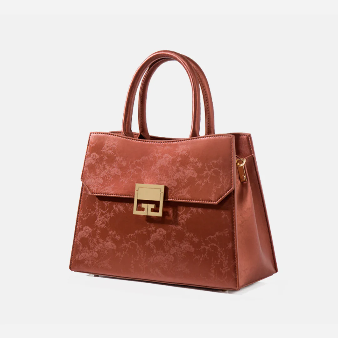 Tang Red 29 Silk Tote Bag II - Image 7