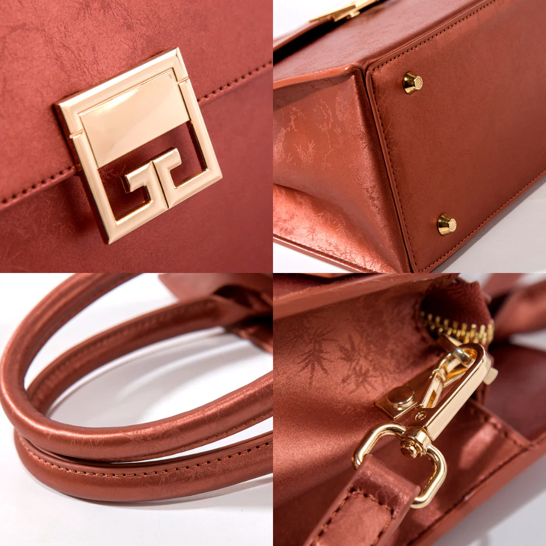 Tang Red 29 Silk Tote Bag II - Image 9